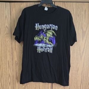 Gildan Black Tee with Dragon Graphic